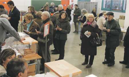 A Sabadell la participació en aquestes eleccions va superar lleugerament el 73 per cent del cens