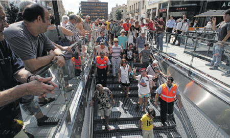 Inauguració de l’estació Sabadell Plaça Major el setembre passat