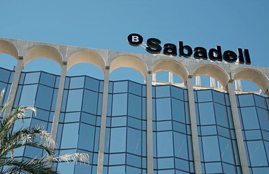 La seu del Banc Sabadell a Madrid