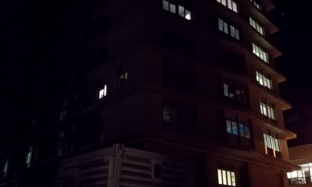 La llum torna al Taulí a les 23 h. Foto: @mserracant