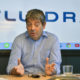 El president executiu de Fluidra, Eloi Planes, durant una entrevista a la seu de la companyia