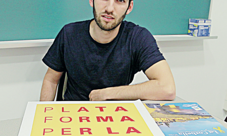 Lluís Duran, coordinador comarcal de la Plataforma per la Llengua