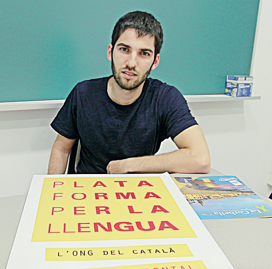 Lluís Duran, coordinador comarcal de la Plataforma per la Llengua
