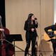 El trio musical d’Il·lús Teatre (Jan, Marina i Oriol) va amenitzar l’acte