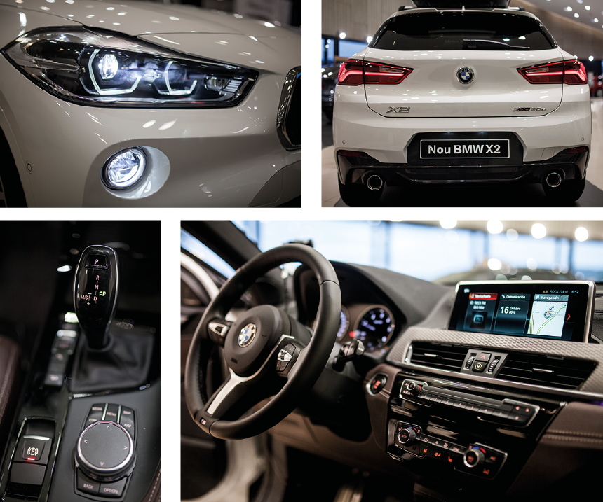 L'interior del nou model de BMW