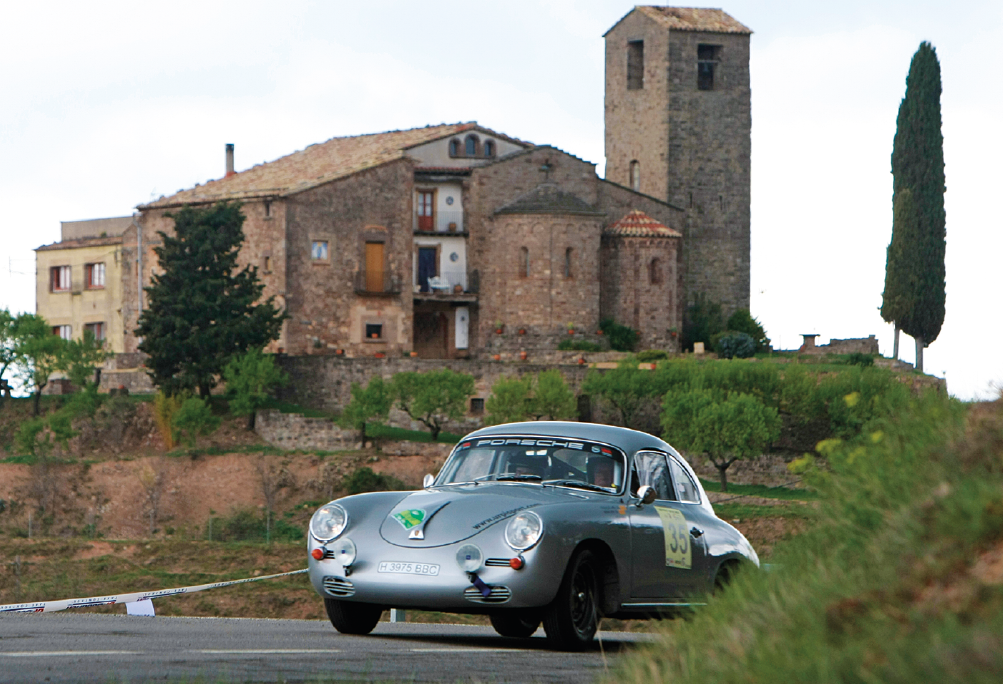 Francesc Urpí tornarà a participar a l’edició d’enguany al volant del Porsche 356 A amb Núria Urpí