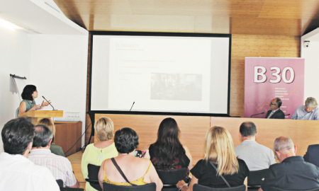 El Consell Plenari de l’Associació Àmbit B30 es va celebrar ahir a l’Auditori de l’Hospital del Mollet del Vallès