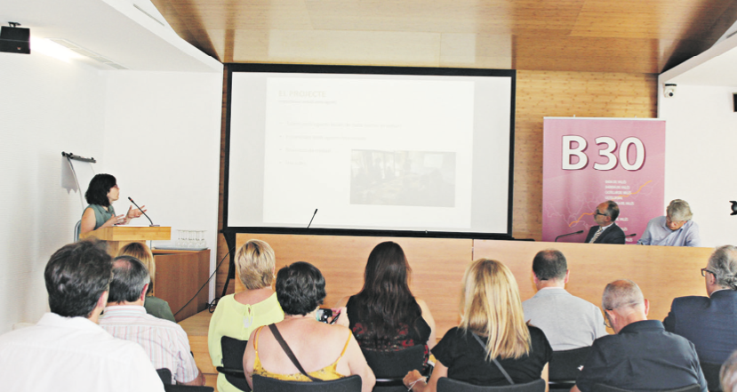 El Consell Plenari de l’Associació Àmbit B30 es va celebrar ahir a l’Auditori de l’Hospital del Mollet del Vallès