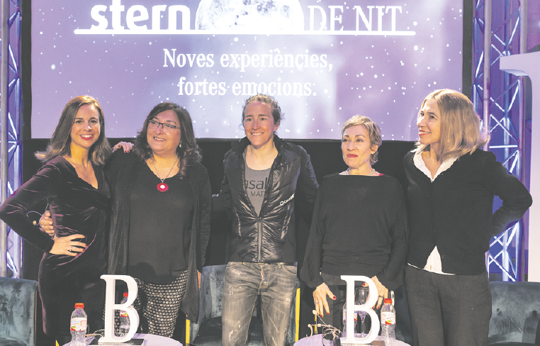 D’esquerra a dreta, Laia Ferrer, Núria Salán, Núria Picas, Carme Pla i Ada Parellada
