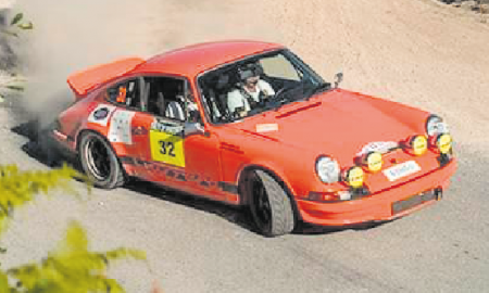 David Nogareda i Sergi Giralt, a terres portugueses a bord del Porsche Carrera 911 2.7 RS
