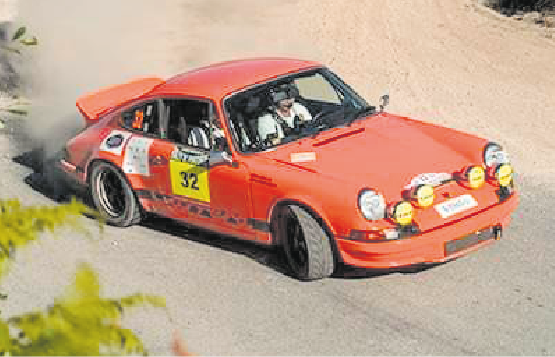 David Nogareda i Sergi Giralt, a terres portugueses a bord del Porsche Carrera 911 2.7 RS