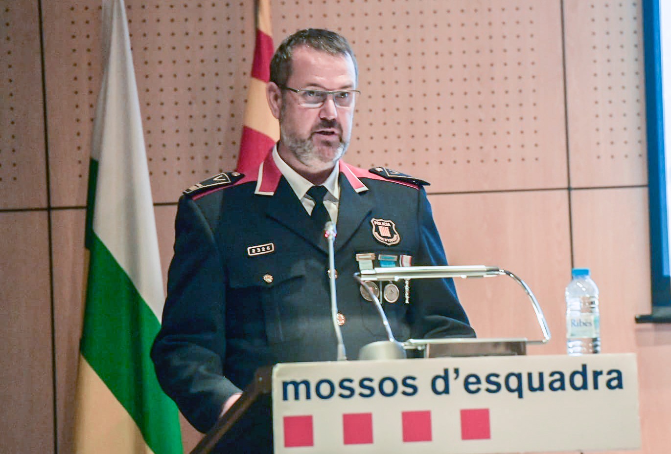 El Mosso d'Esquadra Enric Cervelló, cap de l'ABP de Sabadell / LLUÍS FRANCO