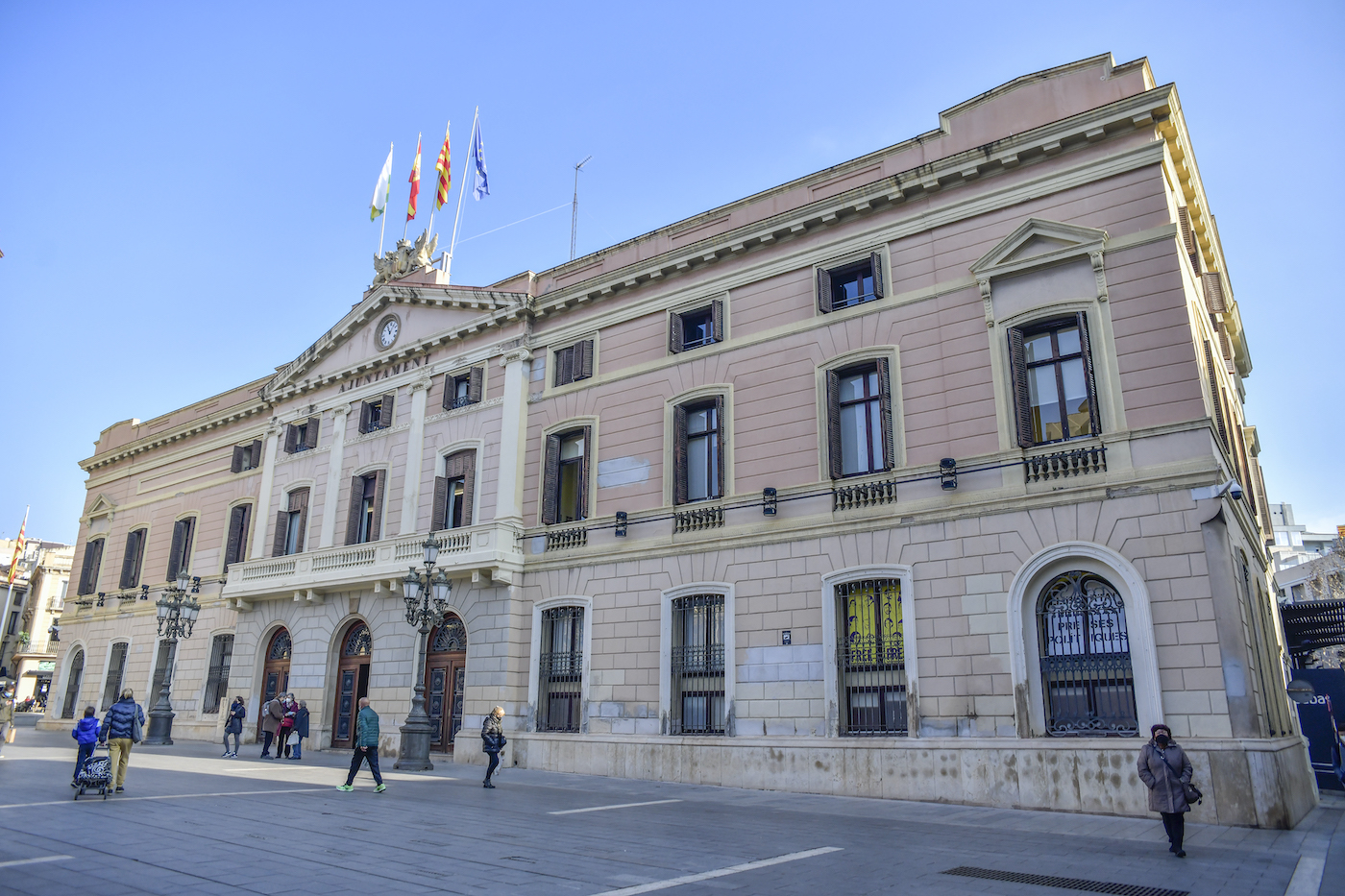 La façana de l'Ajuntament / LLUÍS FRANCO
