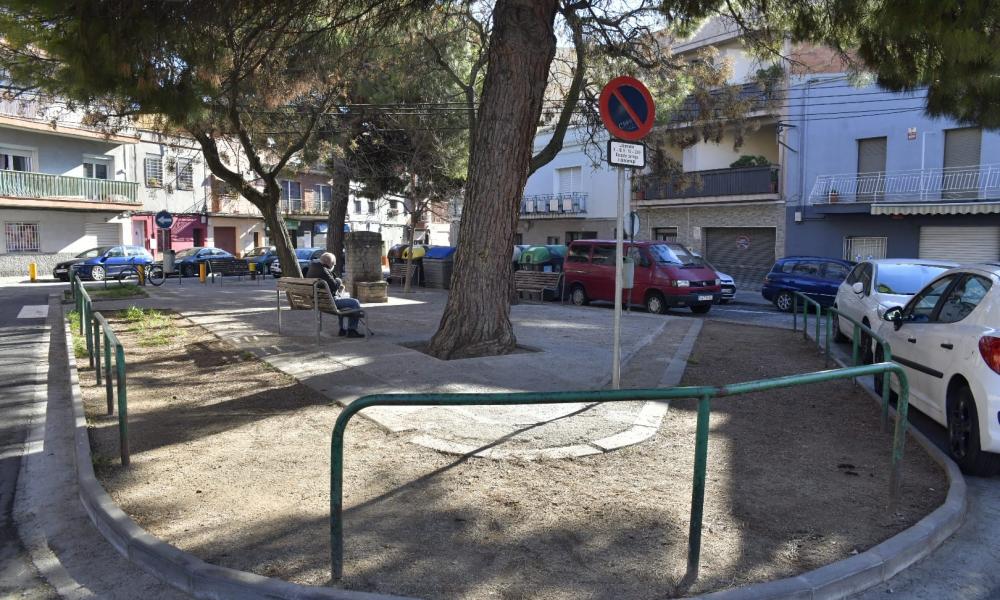 La plaça de la Fuensanta de Sabadell / LLUÍS FRANCO