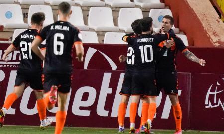 Gol de Kaxe Albacete-Sabadell