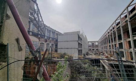 Construcció aturada a l’antiga fàbrica Bosser / CEDIDA