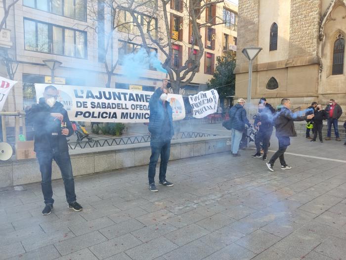 Protesta Policies Sabadell