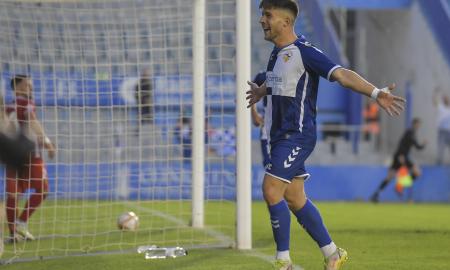 Aarón Rey, gol Sabadell-Nàstic
