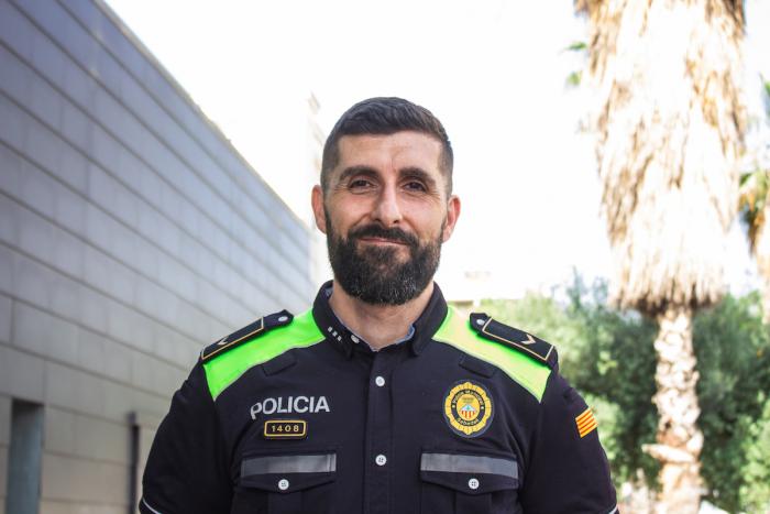 Iñaki Aldaz, caporal de la Policia Municipal de Sabadell