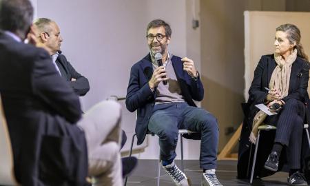 Marc Basté Jornada Periodisme i intel·ligència artificial: entre el recel i l'adaptació' de l'Associació Catalana d'Editors de Diaris