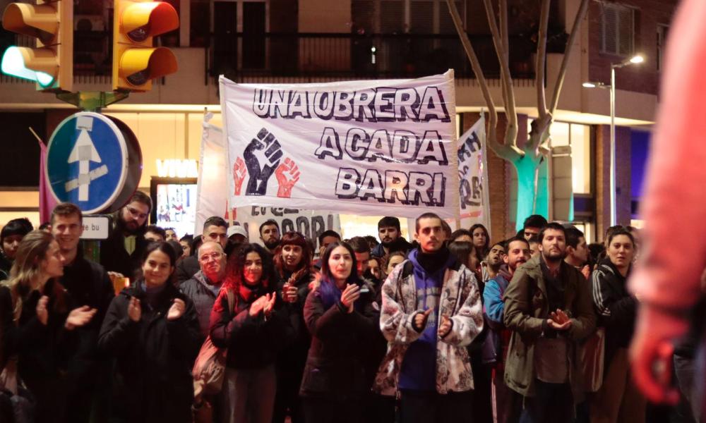 More than half a thousand demonstrators against the demolition of Obrera: “We will return to Sabadell”